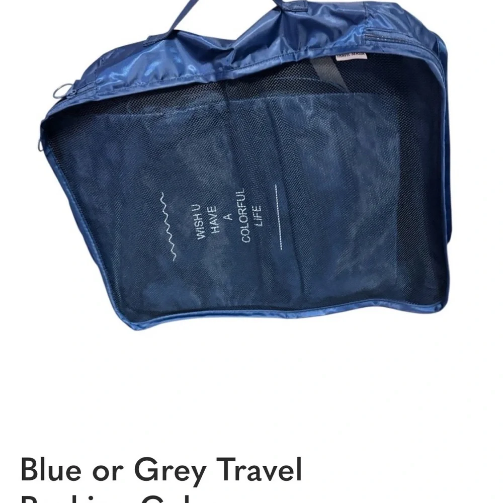 Navy Travel Organizer Set